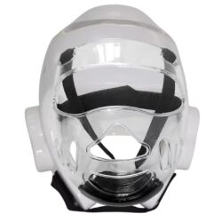 Capacete com protetor facial